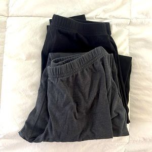 2 pair old navy leggings, worn twice